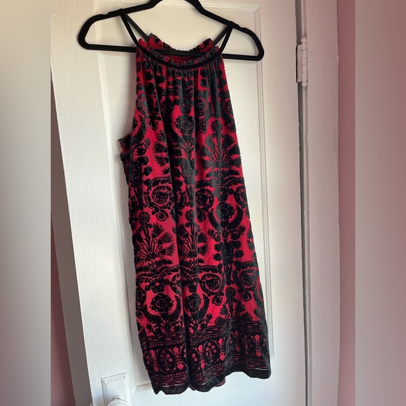 NWT Max Studio Edit Velvet Burnout Dress Size XL - Picture 1 of 6